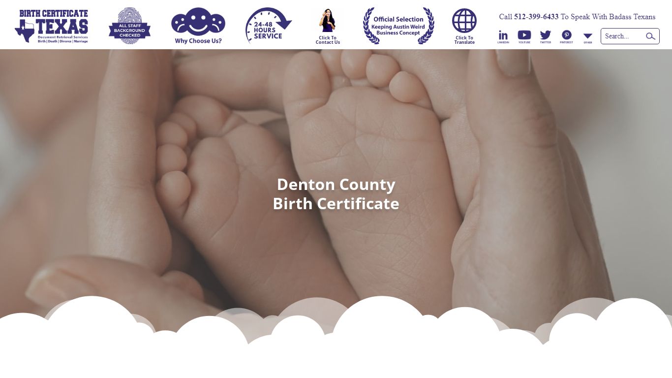 Denton County Birth Certificate